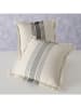 Boltze 2-delige set: kussens "Kaista" wit - (L)45 x (B)45 cm