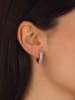 Luja Bijoux Creolen mit Zirkonia