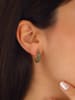 Luja Bijoux Vergold. Creolen mit Zirkonia