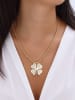 Luja Bijoux Vergold. Halskette mit Schmuckelement