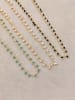 Luja Bijoux Vergulde ketting met kristallen