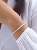 Luja Bijoux Vergulde armband met sierparels