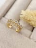 Luja Bijoux Vergold. Earcuffs mit Zirkonia