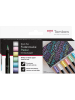 Tombow Fasermaler "Fudenosuke - Pastel for black paper" - 6 Stück