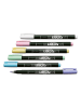 Tombow Fasermaler "Fudenosuke - Pastel for black paper" - 6 Stück
