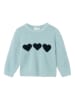 name it Sweter "Nelise" w kolorze błękitnym