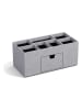 BigsoBox Bureau-organizer "Vendela" lichtgrijs - (B)10 x (H)8,5 x (D)8,5 cm