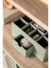 BigsoBox Organizer "Vendela" w kolorze zielonym na biurko - 10 x 8,5 x 8,5 cm
