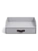 BigsoBox Dokumenten-Ablage "Walter" in Hellgrau - (B)33 x (H)13 x (T)25,5 cm