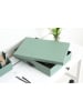 BigsoBox Dokumentenbox "Sverker" in Grün - (L)43,5 x (B)31 x (H)8,5 cm
