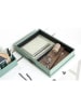 BigsoBox Dokumentenbox "Sverker" in Grün - (L)43,5 x (B)31 x (H)8,5 cm