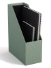 BigsoBox Organizer stojący "Estelle" w kolorze zielonym - 24,5 x 32 x 11,5 cm