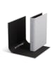 BigsoBox Ringmappe "Ringo" in Hellgrau - (L)31,5 x (B)25 x (H)5 cm