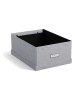 BigsoBox Sorteerbox "Katia" lichtgrijs - (B)28,5 x (H)16 x (D)39 cm