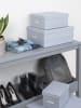 BigsoBox Sorteerbox "Katia" lichtgrijs - (B)28,5 x (H)16 x (D)39 cm
