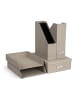 BigsoBox 5-delige set: documentorganizer beige