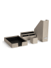 BigsoBox 4tlg. Set: Schreibtisch-Organizer "Hugo" in Beige