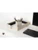 BigsoBox 4tlg. Set: Schreibtisch-Organizer "Hugo" in Beige