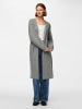 Pieces Longcardigan "Maggy" in Grau