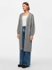 Pieces Longcardigan "Maggy" in Grau