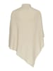 Pieces Poncho "Fortuna" wit