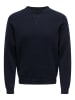 ONLY & SONS Sweter w kolorze granatowym