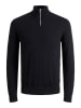 Jack & Jones Sweter "Emil" w kolorze czarnym