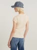 G-Star Shirt in Creme/ Orange