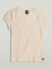 G-Star Shirt in Creme/ Orange