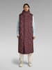 G-Star Doorgestikte bodywarmer paars