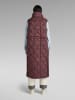 G-Star Doorgestikte bodywarmer paars