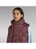 G-Star Doorgestikte bodywarmer paars
