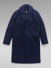 G-Star Wollen mantel donkerblauw