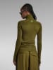 G-Star Wollrollkragenpullover in Khaki