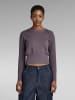 G-Star Sweter w kolorze fioletowym