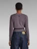 G-Star Sweter w kolorze fioletowym