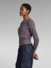 G-Star Sweter w kolorze fioletowym