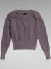 G-Star Sweter w kolorze fioletowym