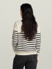 G-Star Wollpullover in Creme/ Schwarz