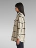 G-Star Hemdjacke in Beige/ Schwarz