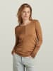 G-Star Longsleeve lichtbruin