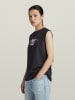 G-Star Top in Schwarz