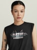 G-Star Top in Schwarz