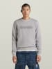 G-Star Sweatshirt in Hellgrau