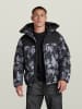 G-Star Winterjacke in Schwarz/ Grau