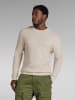 G-Star Sweter w kolorze kremowym