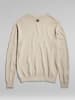 G-Star Sweter w kolorze kremowym