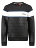 Tygo & Vito Sweatshirt "AOP" zwart