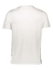 Camel Active Koszulka "Henley" w kolorze białym