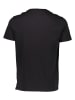 Camel Active Koszulka "Henley" w kolorze czarnym
